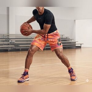 Nike Swoosh Organic Distortion Alumni Sweat Shorts Terry Cloth Size M,Sports